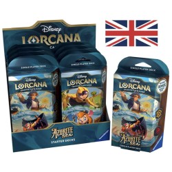 DISNEY - Lorcana - Trading Cards Boite de 8 Starters...