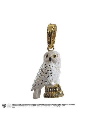 HARRY POTTER - Pendentif Charm Lumos 18 - Hedwige