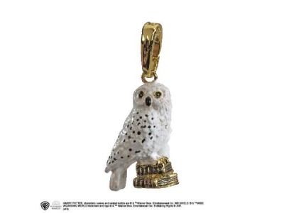 HARRY POTTER - Pendentif Charm Lumos 18 - Hedwige