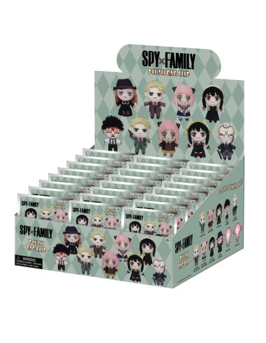SPY X FAMILY - Plush Bag Clip (Display 24 Pcs)