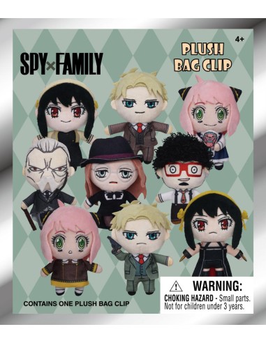 SPY X FAMILY - Plush Bag Clip (Display 24 Pcs)