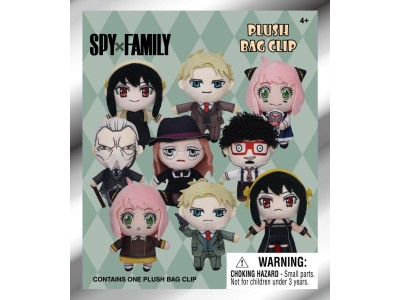 SPY X FAMILY - Plush Bag Clip (Display 24 Pcs)