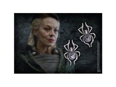 HARRY POTTER - Boucles d'oreilles de Narcissa Malefoy en Argent