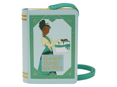 DISNEY PRINCESSE - Tiana recipe book - Sac bandoulière Loungefly