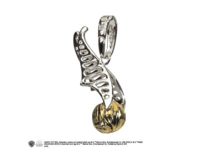 HARRY POTTER - Pendentif Charm Lumos 30 - Vif d'Or