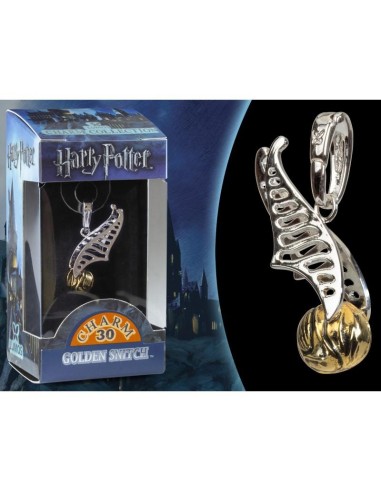 HARRY POTTER - Pendentif Charm Lumos 30 - Vif d'Or