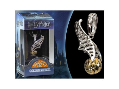 HARRY POTTER - Pendentif Charm Lumos 30 - Vif d'Or