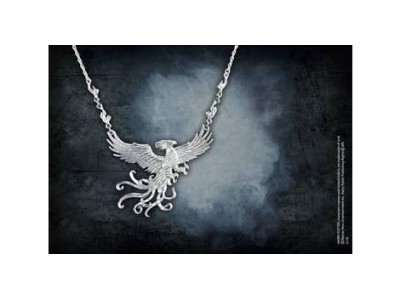 HARRY POTTER - Pendentif - Fumseck le Phénix  'Edition Argent'