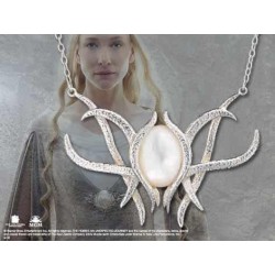 THE HOBBIT - Galadriel - Pendentif Broche - Argent Massif