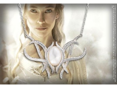 THE HOBBIT - Galadriel - Pendentif Broche - Argent Massif