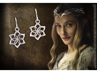 THE HOBBIT - Galadriel - Boucles doreilles Fleur Argent