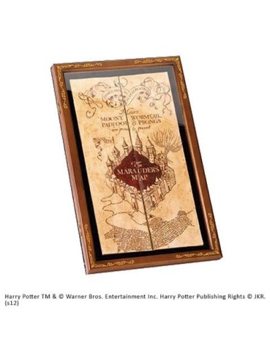 HARRY POTTER - Coffret Bois pour carte du Marauder