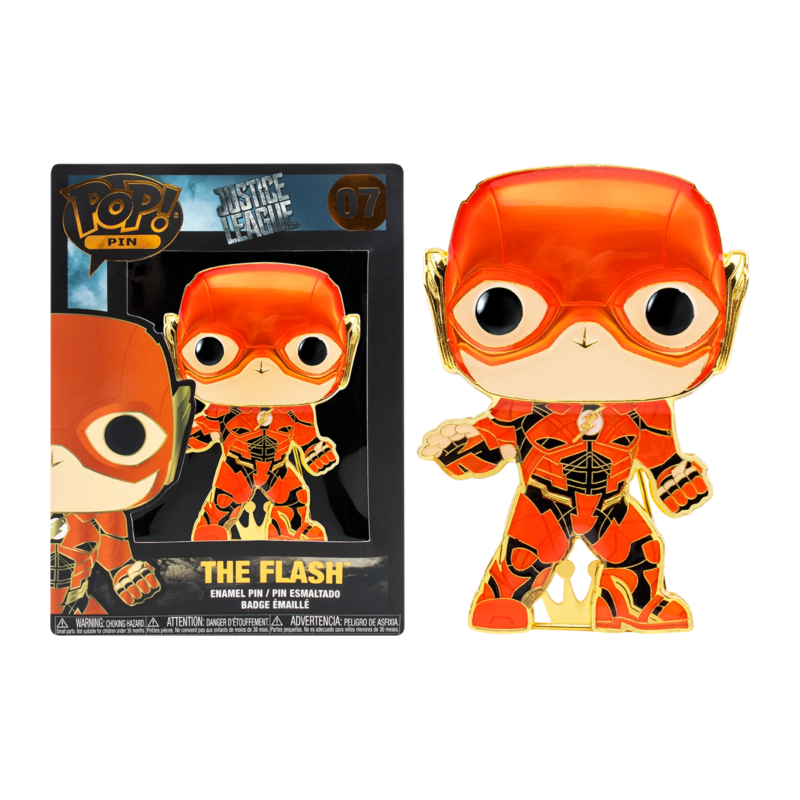 DC COMICS - Pop Large Enamel Pin NÂ° 07 - The Flash
