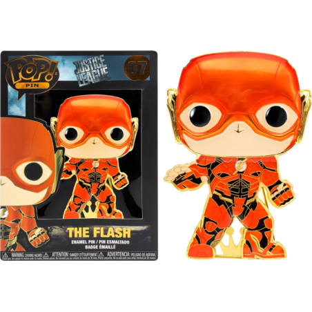 DC COMICS - Pop Large Enamel Pin NÂ° 07 - The Flash
