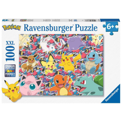 POKEMON - Puzzle 100P XXL - Pret pour la Bataille