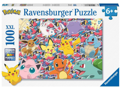 POKEMON - Puzzle 100P XXL - Pret pour la Bataille
