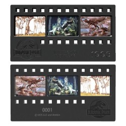 JURASSIC PARK - Bande de film Métallique de Collection