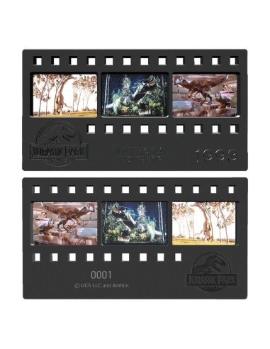 JURASSIC PARK - Bande de film Métallique de...