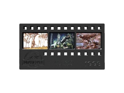 JURASSIC PARK - Bande de film Métallique de Collection