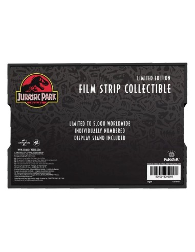 JURASSIC PARK - Bande de film Métallique de...