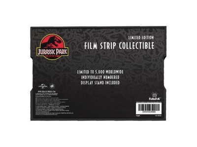 JURASSIC PARK - Bande de film Métallique de Collection