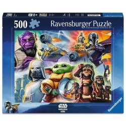 THE MANDALORIAN AND GROGU - Puzzle 500P