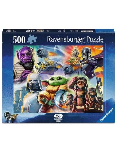 THE MANDALORIAN AND GROGU - Puzzle 500P
