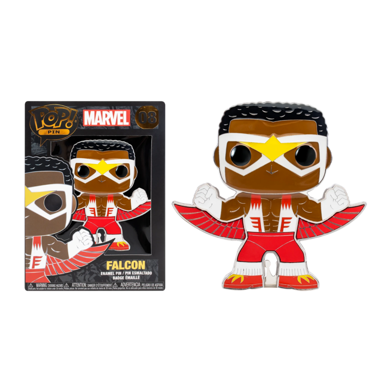 MARVEL - Pop Large Enamel Pin NÂ° 08 - Falcon