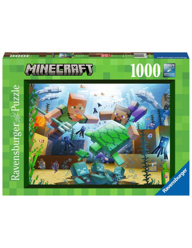MINECRAFT - Mosaique - Puzzle 1000P