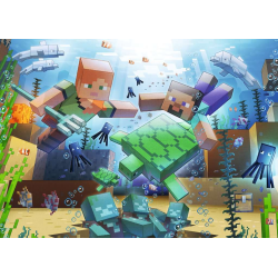 MINECRAFT - Mosaique - Puzzle 1000P 2