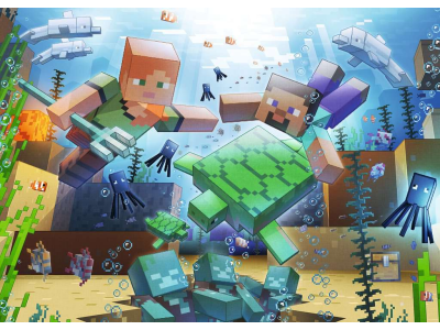 MINECRAFT - Mosaique - Puzzle 1000P