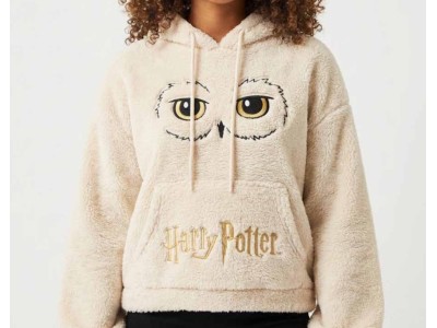 HARRY POTTER - Hedwige - Hoodie Sherpa (S)