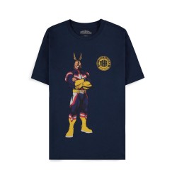 MY HERO ACADEMIA - Navy All Might Quote - T-shirt Homme (S)