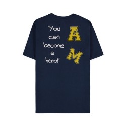 MY HERO ACADEMIA - Navy All Might Quote - T-shirt Homme (S) 2