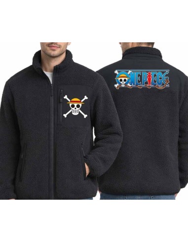 ONE PIECE - Logo - Veste Polaire Sherpa (XL)