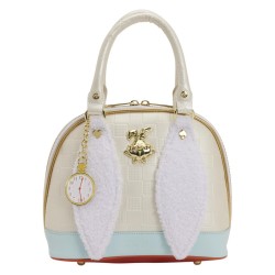 ALICE AU PAYS DES MERVEILLES - Lapin blanc - Sac à Main...