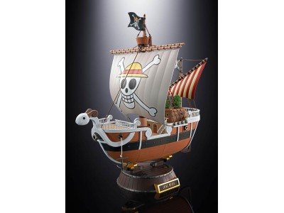 ONE PIECE -Vogue Merry "25 Anniv." -Fig. Diecast Soul of Chogokin 28cm