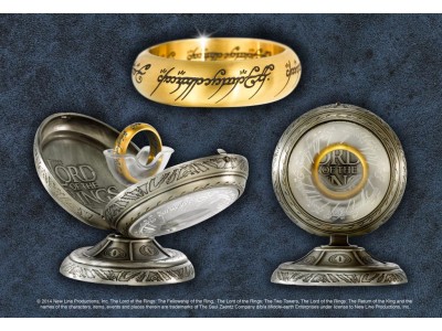 LORD OF THE RINGS - Anneau Unique - Acier doré - Taille US 10 FR 62.4