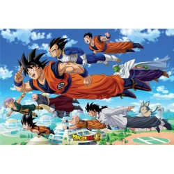 DRAGON BALL SUPER - Poster 91X61 - Groupe Goku