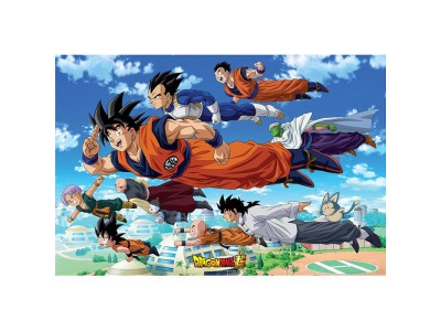 DRAGON BALL SUPER - Poster 91X61 - Groupe Goku