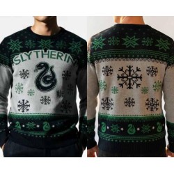 HARRY POTTER - Serpentard - Pull de Noël Homme (M)