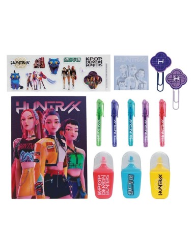 K-POP DEMON HUNTERS - Huntr/x - Set de Papeterie
