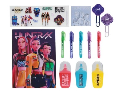 K-POP DEMON HUNTERS - Huntr/x - Set de Papeterie