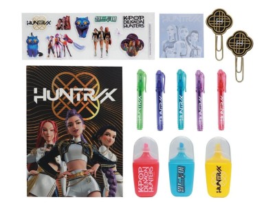 K-POP DEMON HUNTERS - Golden - Set de Papeterie