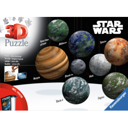 STAR WARS - Planète de la Galaxie - Puzzle 3D 1x108,...