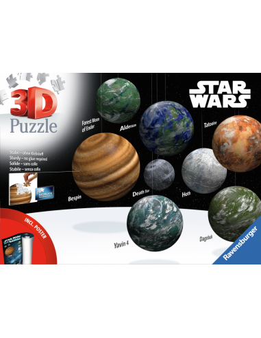 STAR WARS - Planète de la Galaxie - Puzzle 3D...