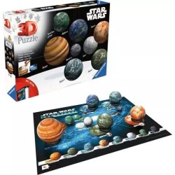 STAR WARS - Planète de la Galaxie - Puzzle 3D 1x108,... 2