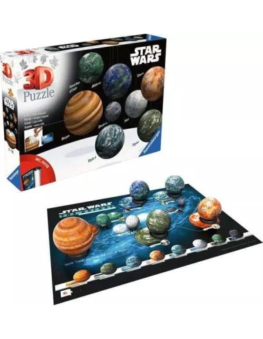 STAR WARS - Planète de la Galaxie - Puzzle 3D...