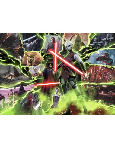 STAR WARS - Puzzle Villainous 1000P - Asajj...