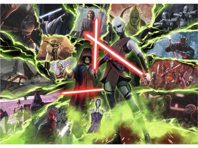 STAR WARS - Puzzle Villainous 1000P - Asajj Ventress